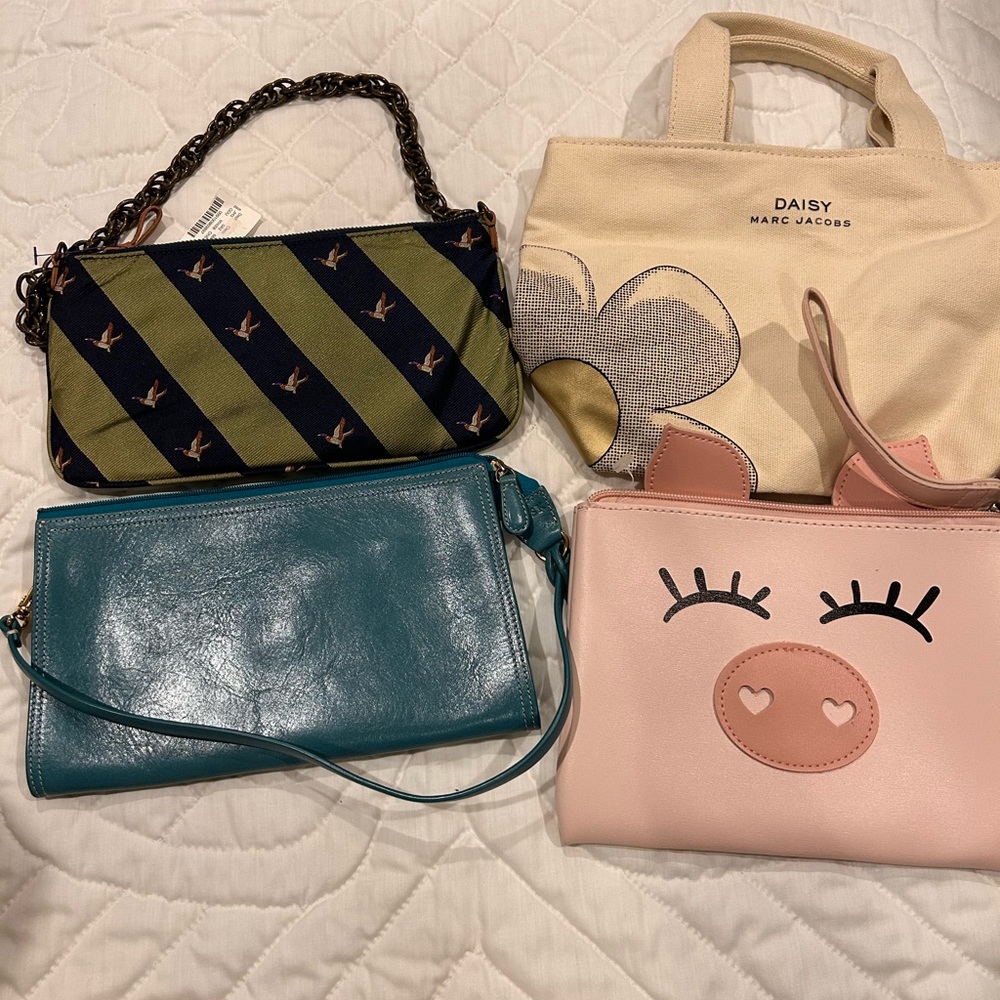 🌺🌺J Crew, Turks, Marc Jacob 4 cuties for the price of one
